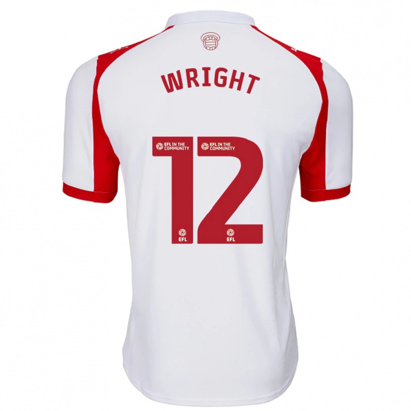 Danxen Kinder Josh Wright #12 Weiß Rot Heimtrikot Trikot 2025/26 T-Shirt Schweiz