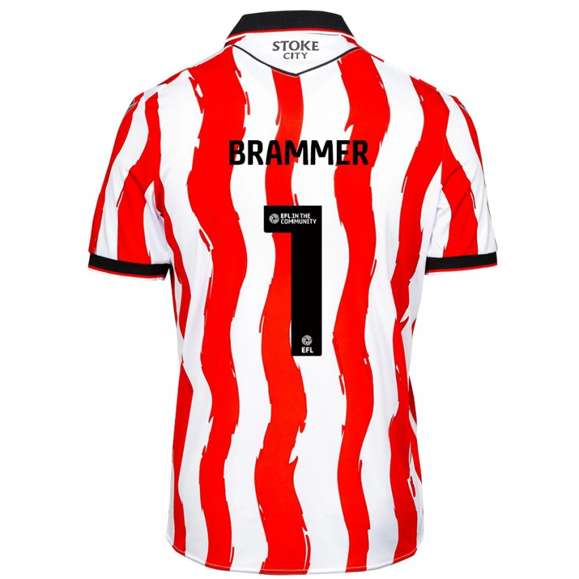 Danxen Kinder Ruben Brammer #1 Weiß Rot Heimtrikot Trikot 2025/26 T-Shirt Schweiz