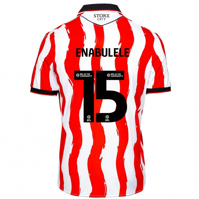Danxen Kinder Oghosaiwi Enabulele #15 Weiß Rot Heimtrikot Trikot 2025/26 T-Shirt Schweiz