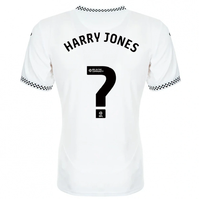 Danxen Kinder Harry Jones #0 Weiß Orange Heimtrikot Trikot 2025/26 T-Shirt Schweiz