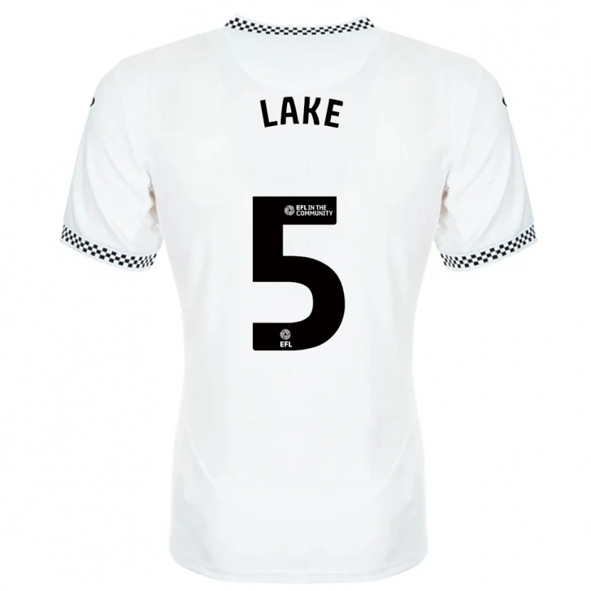 Danxen Kinder Ellie Lake #5 Weiß Orange Heimtrikot Trikot 2025/26 T-Shirt Schweiz