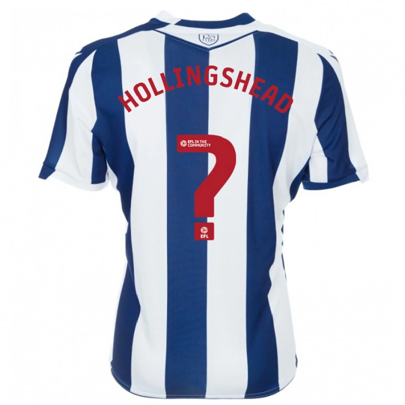 Danxen Kinder Ronnie Hollingshead #0 Marine Weiß Heimtrikot Trikot 2025/26 T-Shirt Schweiz