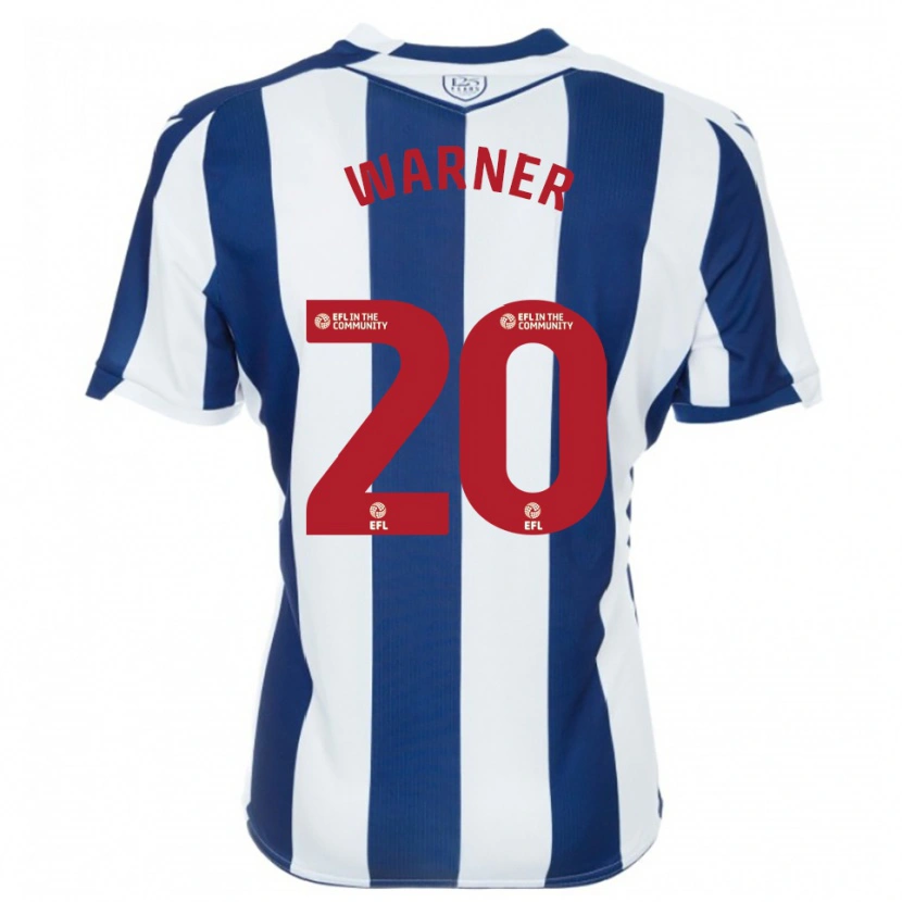 Danxen Kinder Phoebe Warner #20 Marine Weiß Heimtrikot Trikot 2025/26 T-Shirt Schweiz