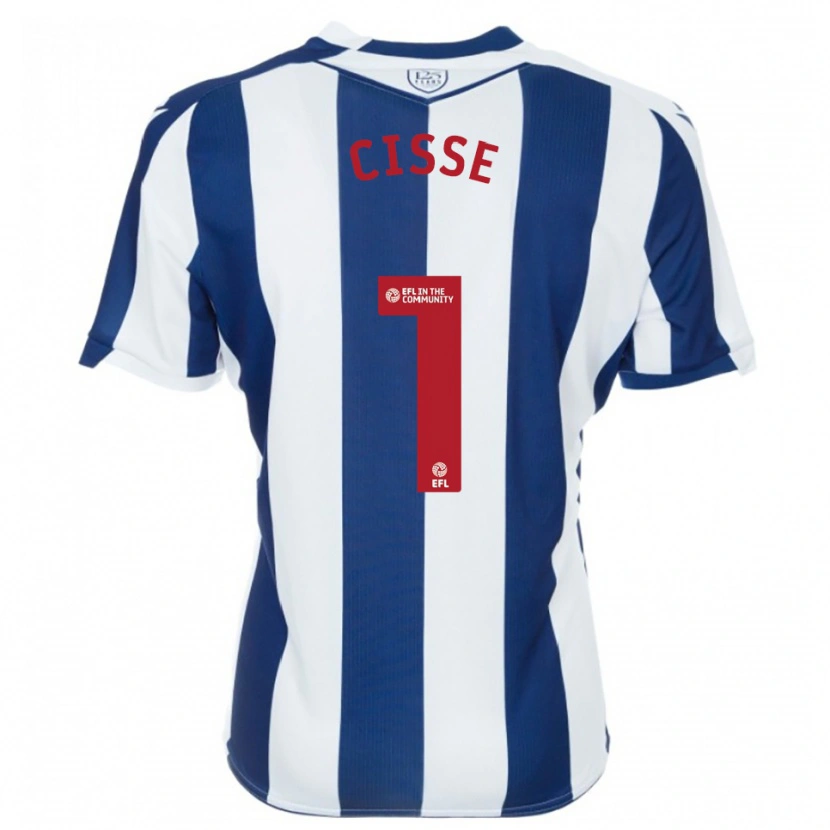 Danxen Kinder Ben Cisse #1 Marine Weiß Heimtrikot Trikot 2025/26 T-Shirt Schweiz