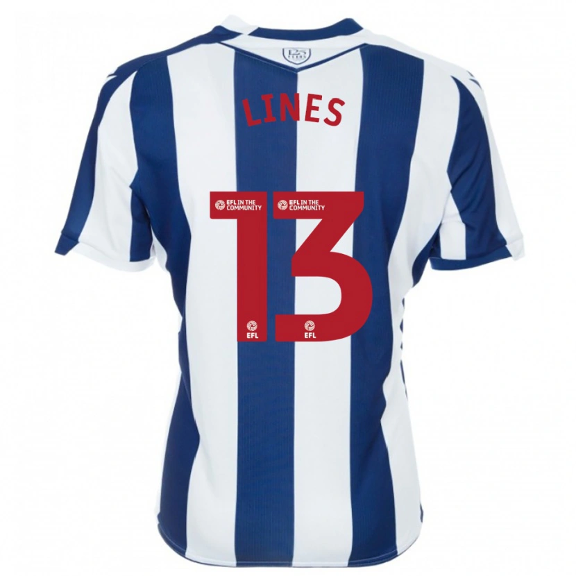 Danxen Kinder Jack Lines #13 Marine Weiß Heimtrikot Trikot 2025/26 T-Shirt Schweiz