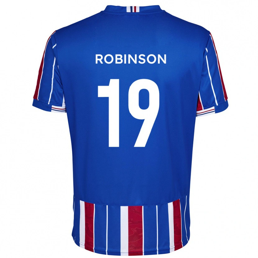 Danxen Kinder Jack Robinson #19 Blau Rot Weiß Heimtrikot Trikot 2025/26 T-Shirt Schweiz