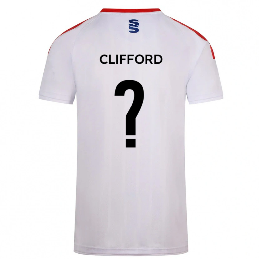 Danxen Kinder Alex Clifford #0 Weiß Marine Heimtrikot Trikot 2025/26 T-Shirt Schweiz