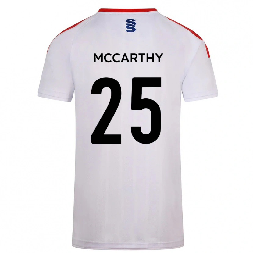 Danxen Kinder Max Mccarthy #25 Weiß Marine Heimtrikot Trikot 2025/26 T-Shirt Schweiz