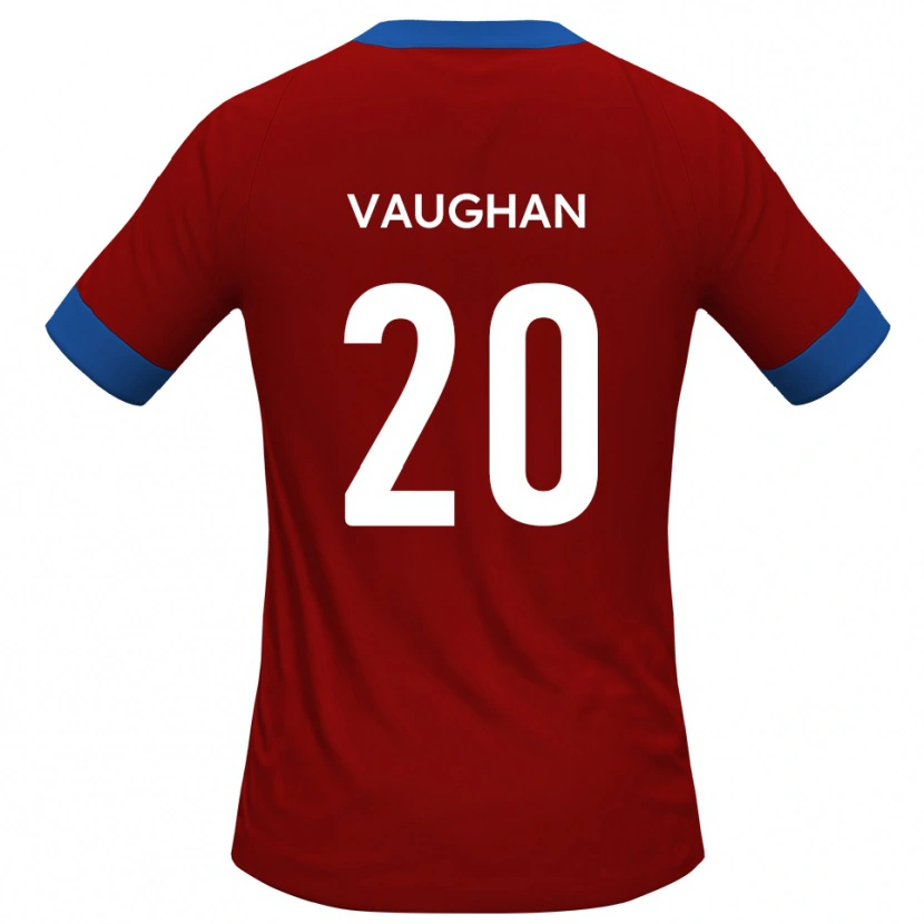 Danxen Kinder Haydon Vaughan #20 Rot Blau Heimtrikot Trikot 2025/26 T-Shirt Schweiz