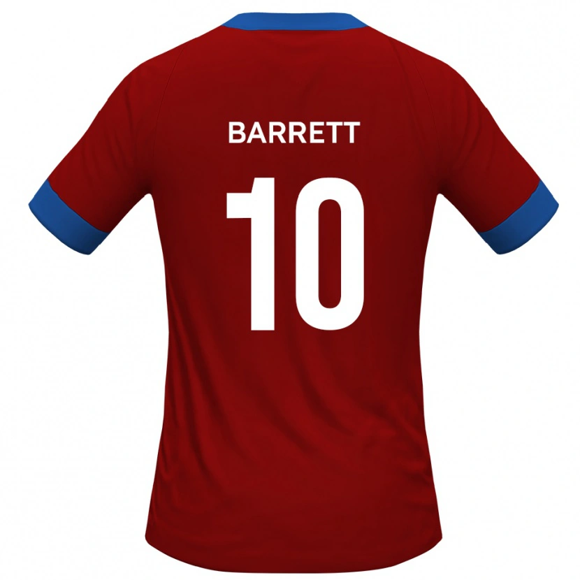 Danxen Kinder Josh Barrett #10 Rot Blau Heimtrikot Trikot 2025/26 T-Shirt Schweiz