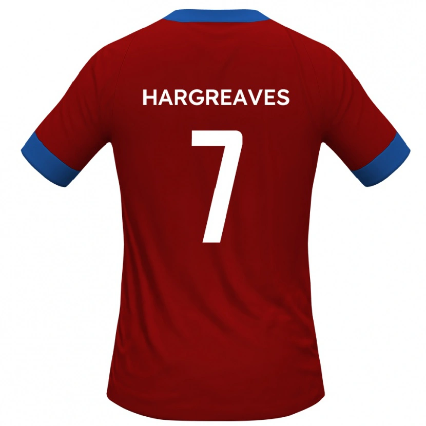 Danxen Kinder Cameron Hargreaves #7 Rot Blau Heimtrikot Trikot 2025/26 T-Shirt Schweiz