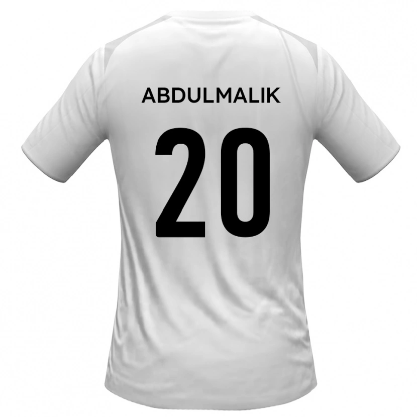 Danxen Kinder Abdul Abdulmalik #20 Weiß Grau Heimtrikot Trikot 2025/26 T-Shirt Schweiz