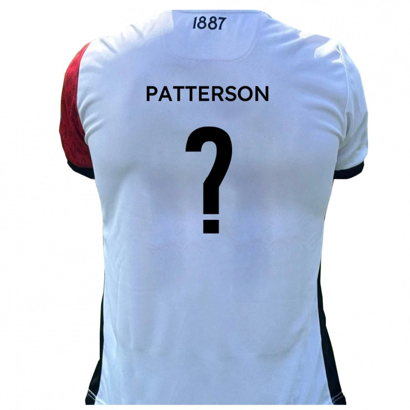 Danxen Kinder Quincy Patterson #0 Rot Weiß Heimtrikot Trikot 2025/26 T-Shirt Schweiz