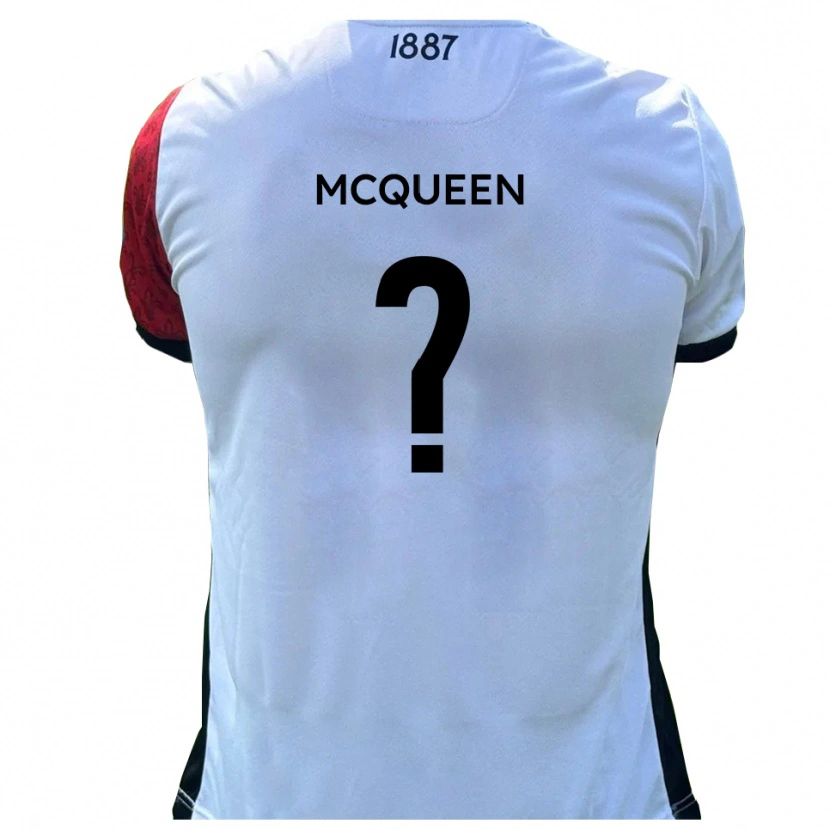 Danxen Kinder Cameron Mcqueen #0 Rot Weiß Heimtrikot Trikot 2025/26 T-Shirt Schweiz
