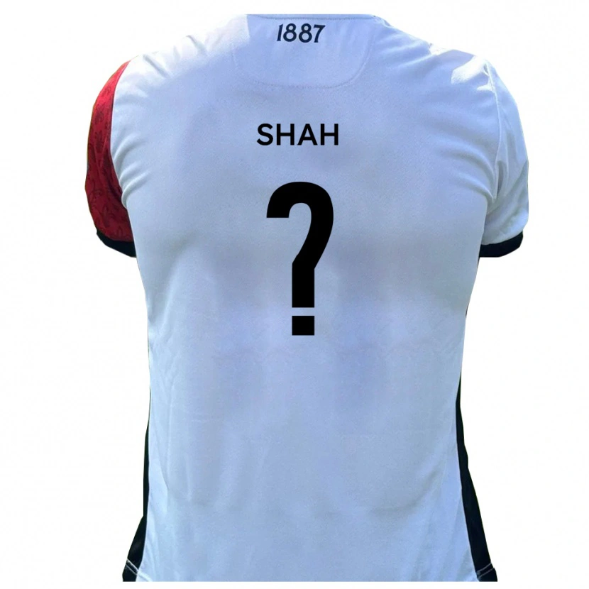 Danxen Kinder Savion Shah #0 Rot Weiß Heimtrikot Trikot 2025/26 T-Shirt Schweiz