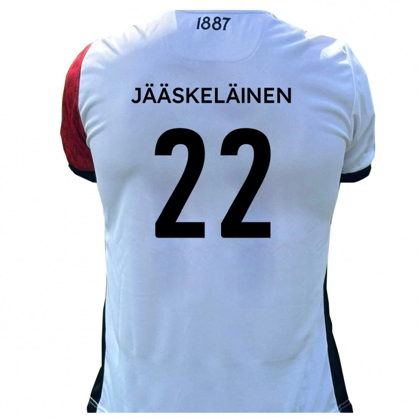Danxen Kinder Will Jääskeläinen #22 Rot Weiß Heimtrikot Trikot 2025/26 T-Shirt Schweiz