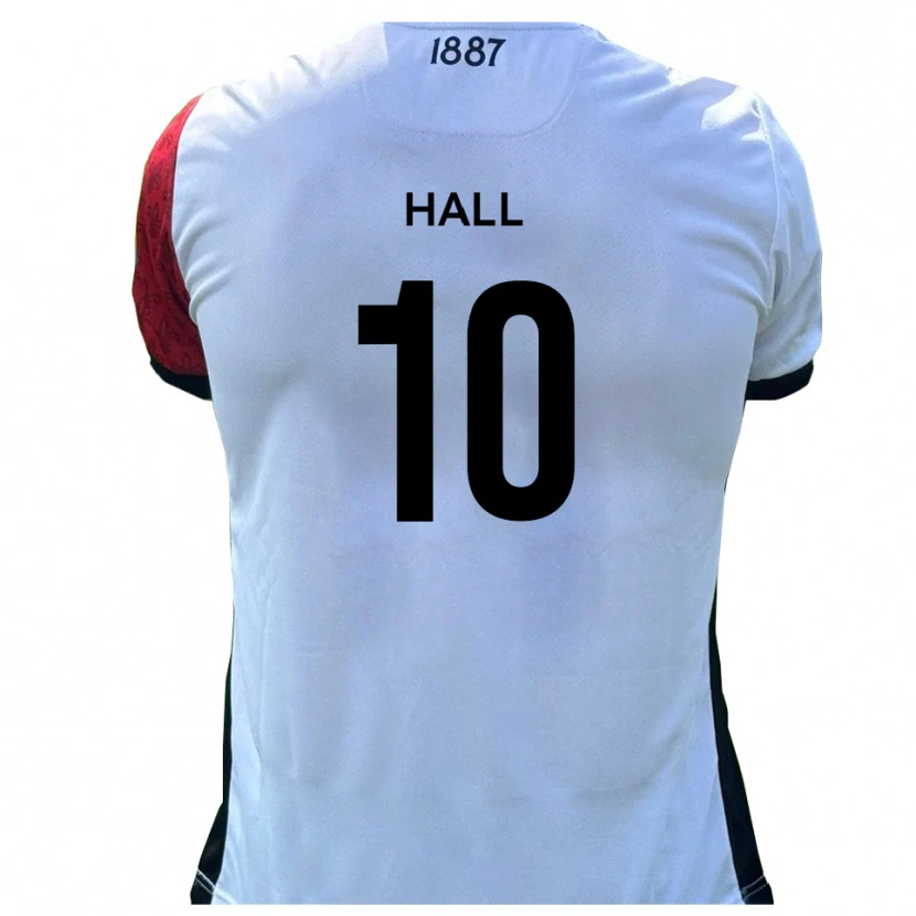 Danxen Kinder Luke Hall #10 Rot Weiß Heimtrikot Trikot 2025/26 T-Shirt Schweiz