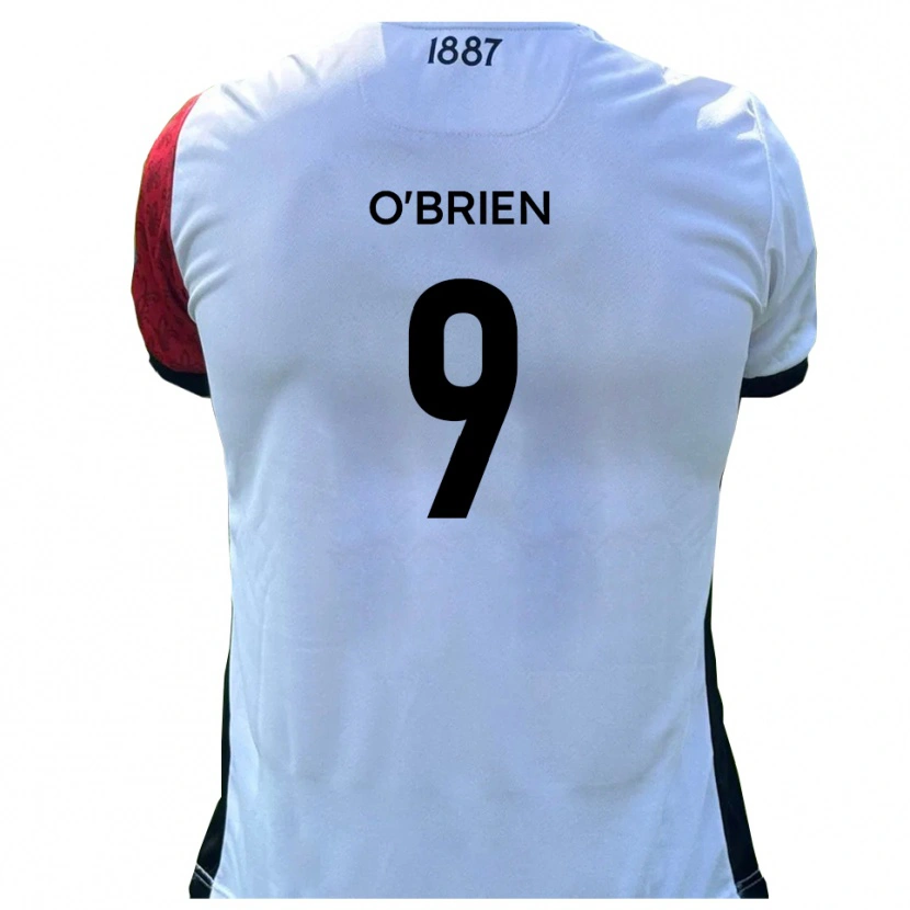 Danxen Kinder Aiden O'brien #9 Rot Weiß Heimtrikot Trikot 2025/26 T-Shirt Schweiz