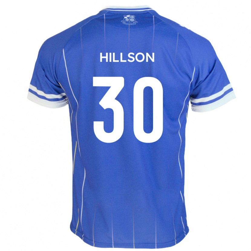 Danxen Kinder James Hillson #30 Königsblau Heimtrikot Trikot 2025/26 T-Shirt Schweiz