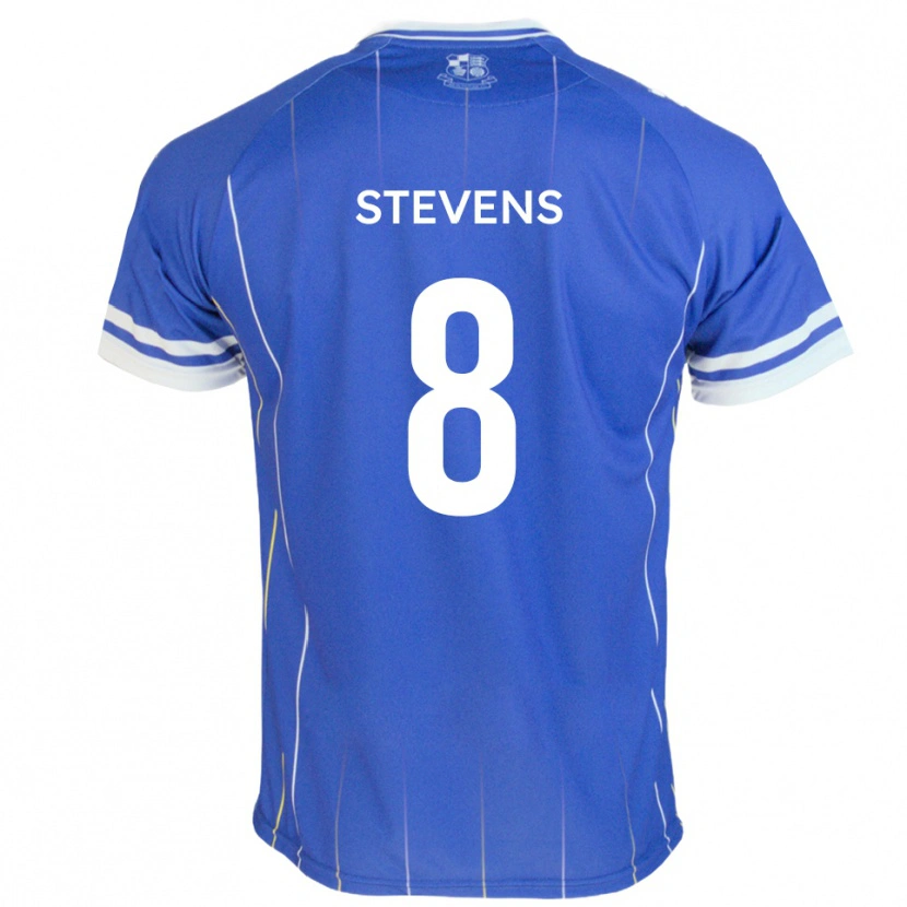 Danxen Kinder James Stevens #8 Königsblau Heimtrikot Trikot 2025/26 T-Shirt Schweiz