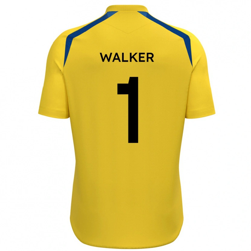 Danxen Kinder Laurie Walker #1 Gelb Blau Heimtrikot Trikot 2025/26 T-Shirt Schweiz