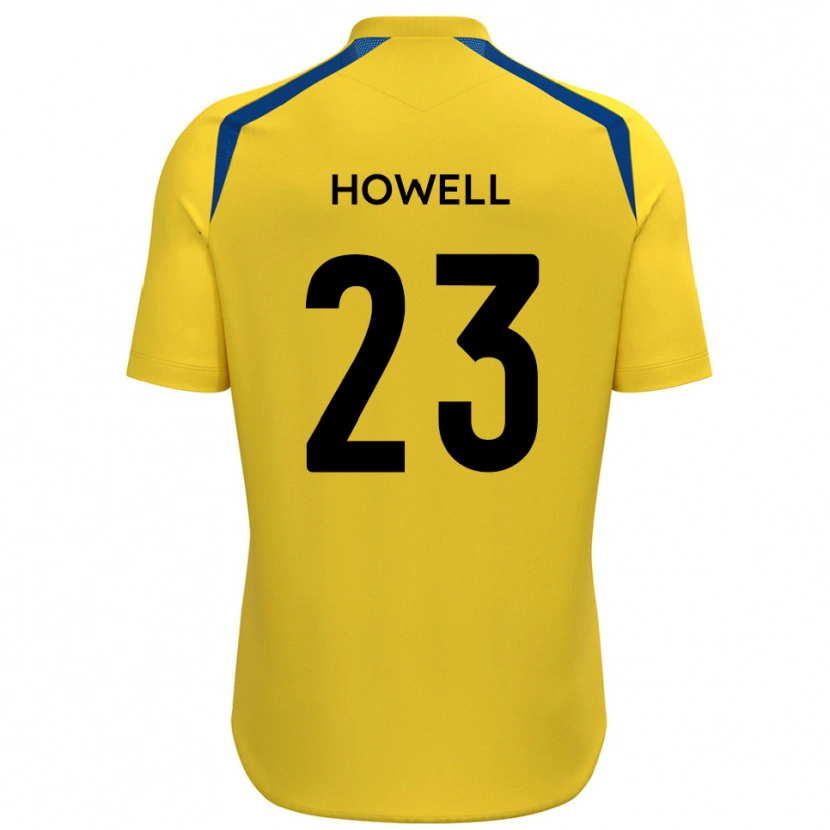 Danxen Kinder Finn Howell #23 Gelb Blau Heimtrikot Trikot 2025/26 T-Shirt Schweiz