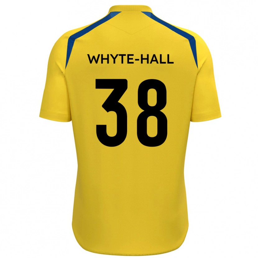 Danxen Kinder Szhem Whyte-Hall #38 Gelb Blau Heimtrikot Trikot 2025/26 T-Shirt Schweiz