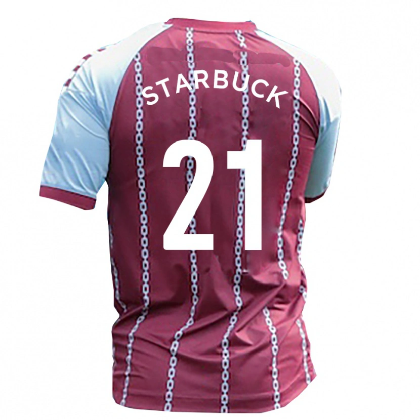 Danxen Kinder Joe Starbuck #21 Himmelblau Rostrot Heimtrikot Trikot 2025/26 T-Shirt Schweiz