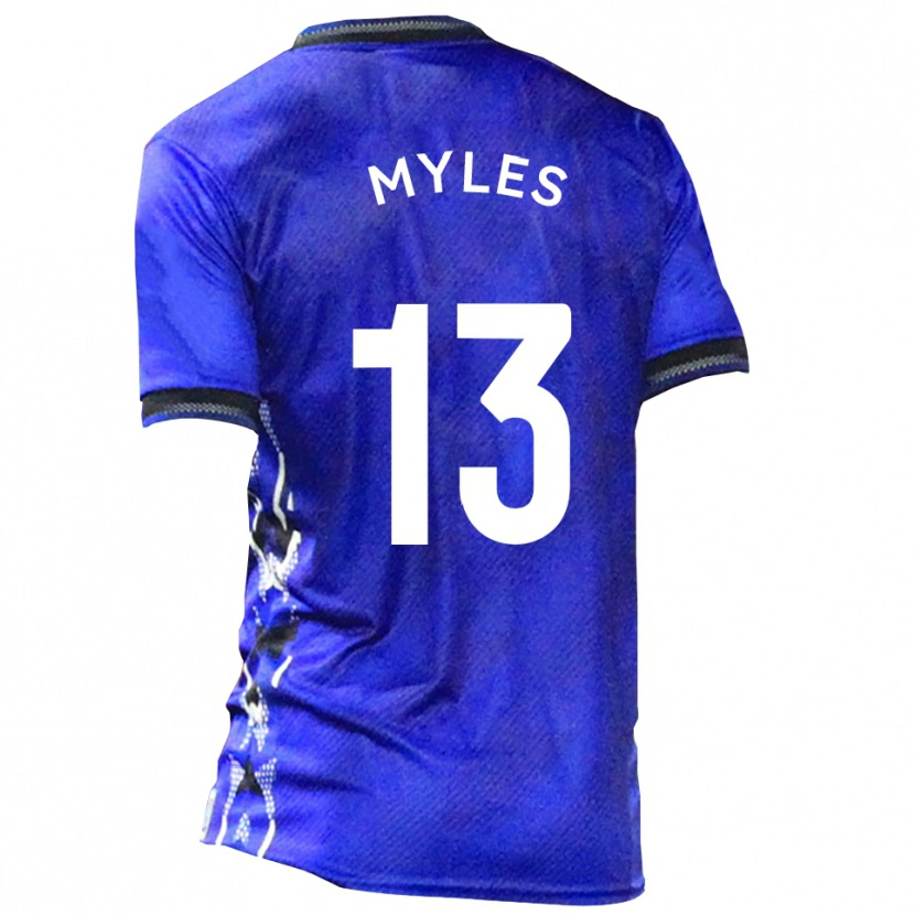 Danxen Kinder Tom Myles #13 Blau Weiß Heimtrikot Trikot 2025/26 T-Shirt Schweiz