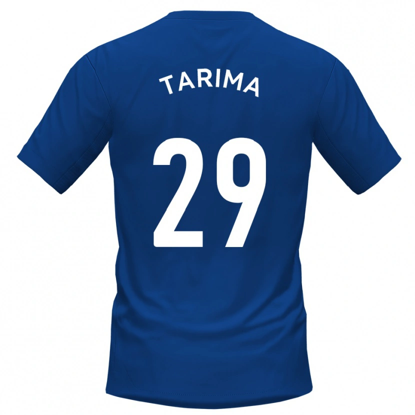 Danxen Kinder Sean Tarima #29 Blau Weiß Heimtrikot Trikot 2025/26 T-Shirt Schweiz