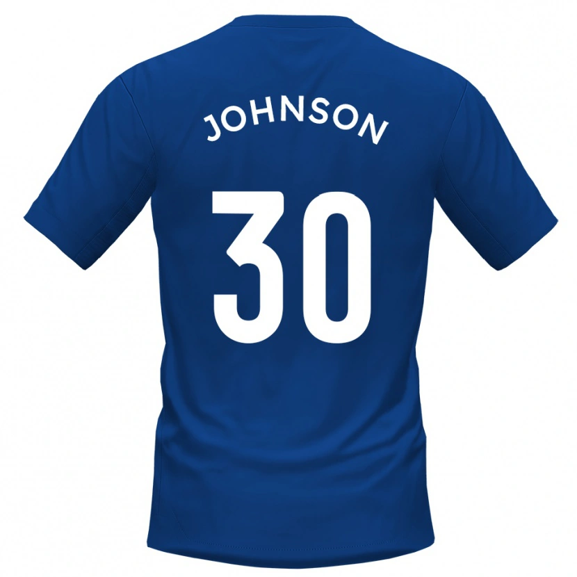 Danxen Kinder Cody Johnson #30 Blau Weiß Heimtrikot Trikot 2025/26 T-Shirt Schweiz