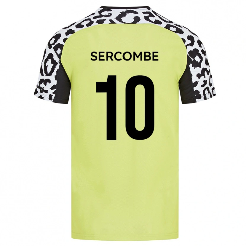 Danxen Kinder Liam Sercombe #10 Fluoreszierendes Gelb Heimtrikot Trikot 2025/26 T-Shirt Schweiz