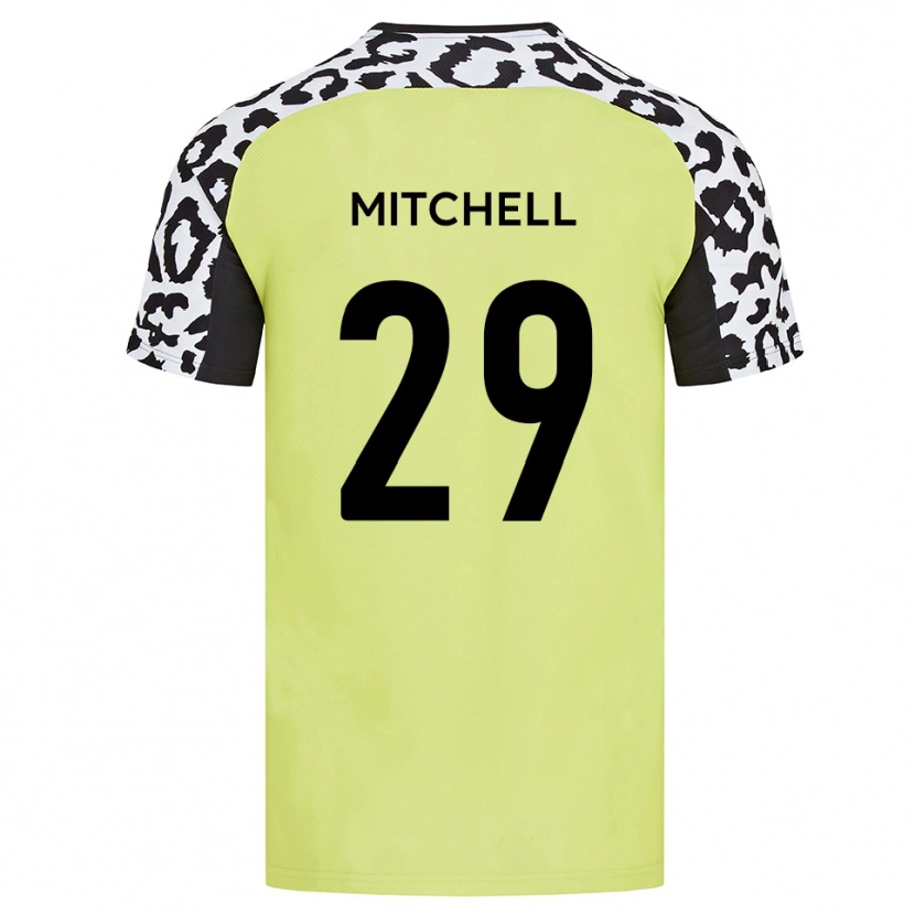 Danxen Kinder Kairo Mitchell #29 Fluoreszierendes Gelb Heimtrikot Trikot 2025/26 T-Shirt Schweiz