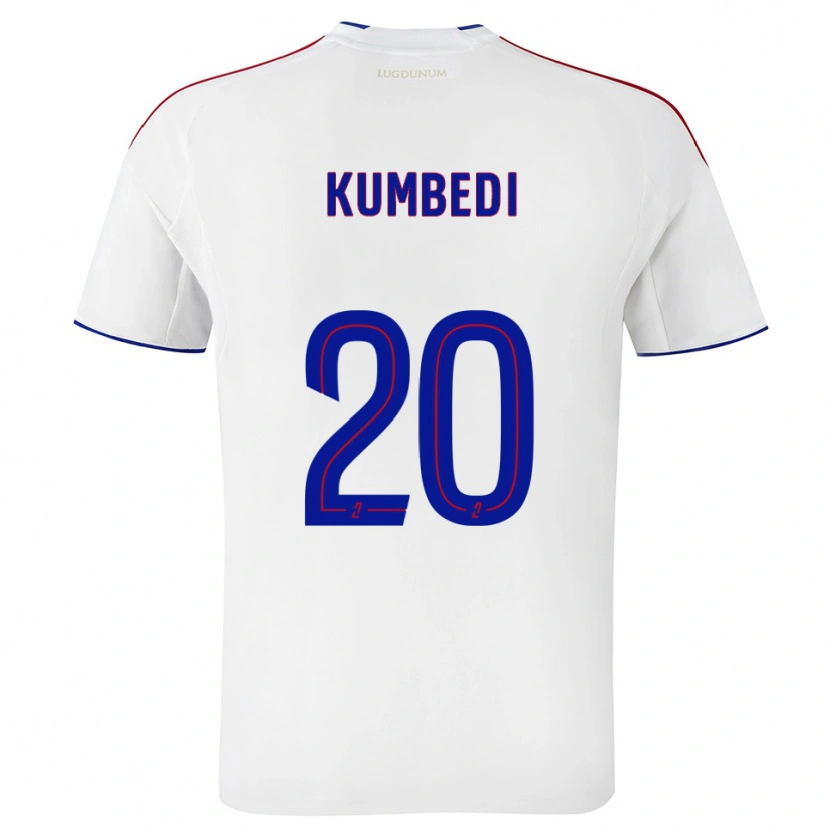 Danxen Kinder Saël Kumbedi #20 Weiß Rot Heimtrikot Trikot 2025/26 T-Shirt Schweiz