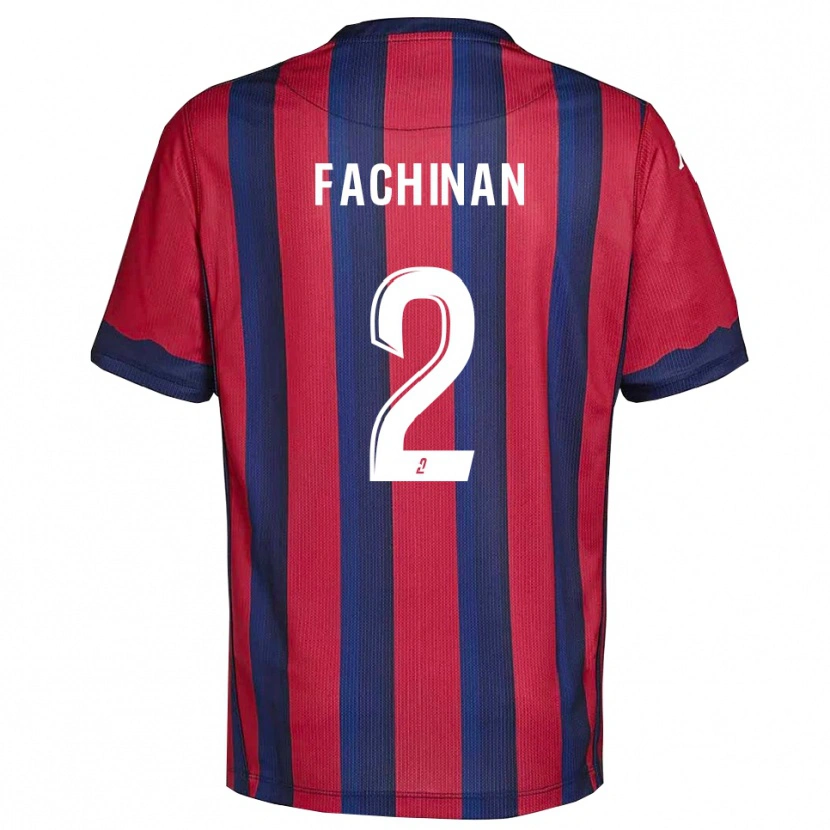 Danxen Kinder Léa Fachinan #2 Burgunder Marine Heimtrikot Trikot 2025/26 T-Shirt Schweiz