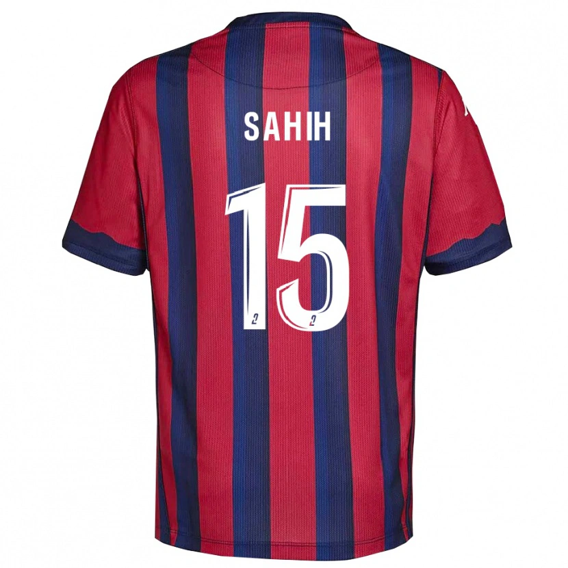 Danxen Kinder Yanis Sahih #15 Burgunder Marine Heimtrikot Trikot 2025/26 T-Shirt Schweiz