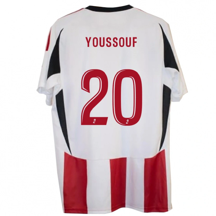 Danxen Kinder Mohamed Youssouf #20 Rot Blau Heimtrikot Trikot 2025/26 T-Shirt Schweiz