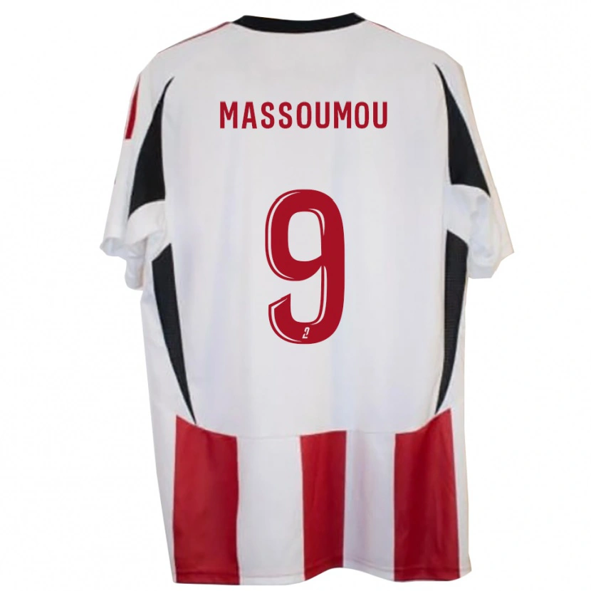 Danxen Kinder Keviriel Massoumou #9 Rot Blau Heimtrikot Trikot 2025/26 T-Shirt Schweiz
