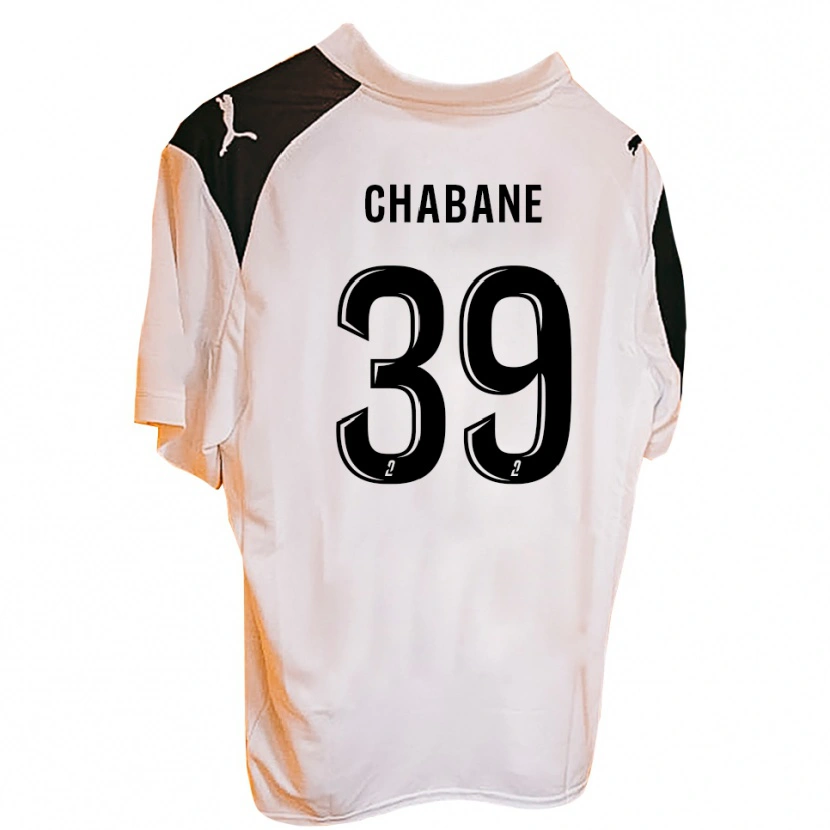 Danxen Kinder Amine Chabane #39 Schwarz Weiß Heimtrikot Trikot 2025/26 T-Shirt Schweiz
