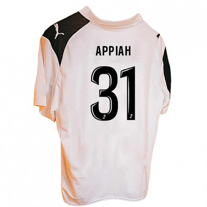 Danxen Kinder Arvin Appiah #31 Schwarz Weiß Heimtrikot Trikot 2025/26 T-Shirt Schweiz