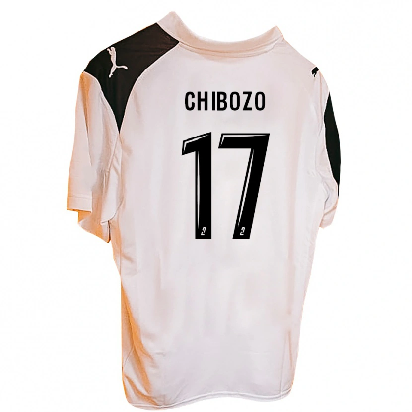 Danxen Kinder Josué Chibozo #17 Schwarz Weiß Heimtrikot Trikot 2025/26 T-Shirt Schweiz
