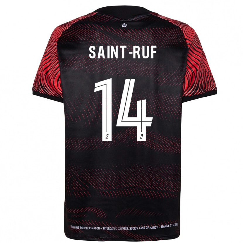 Danxen Kinder Nicolas Saint-Ruf #14 Weiß Rot Heimtrikot Trikot 2025/26 T-Shirt Schweiz