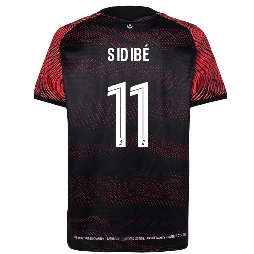 Danxen Kinder Oumar Sidibé #11 Weiß Rot Heimtrikot Trikot 2025/26 T-Shirt Schweiz