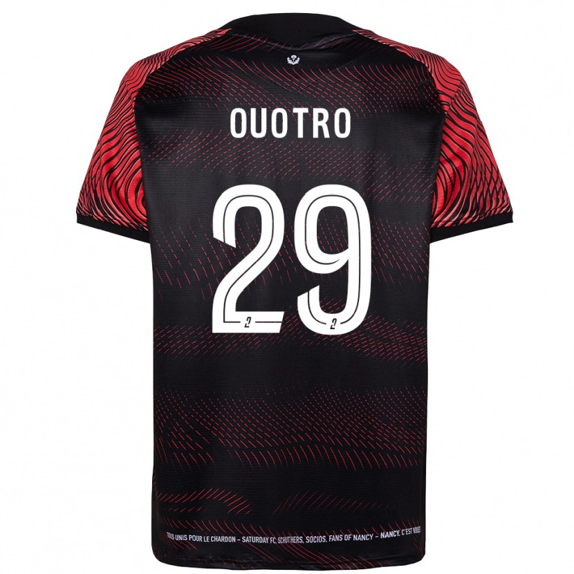 Danxen Kinder Patrick Ouotro #29 Weiß Rot Heimtrikot Trikot 2025/26 T-Shirt Schweiz