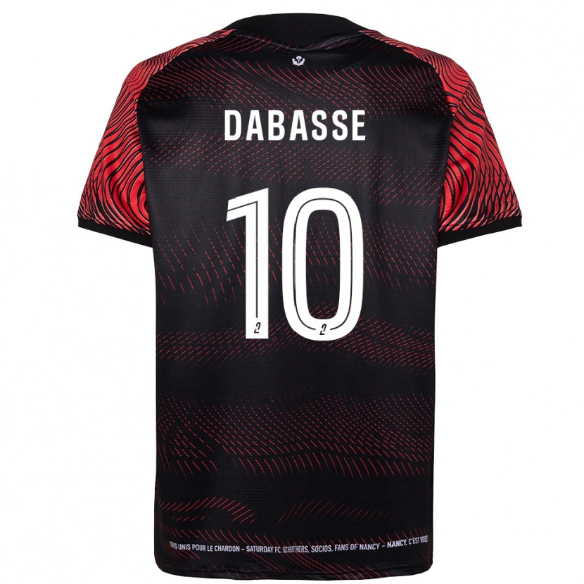 Danxen Kinder Adrian Dabasse #10 Weiß Rot Heimtrikot Trikot 2025/26 T-Shirt Schweiz