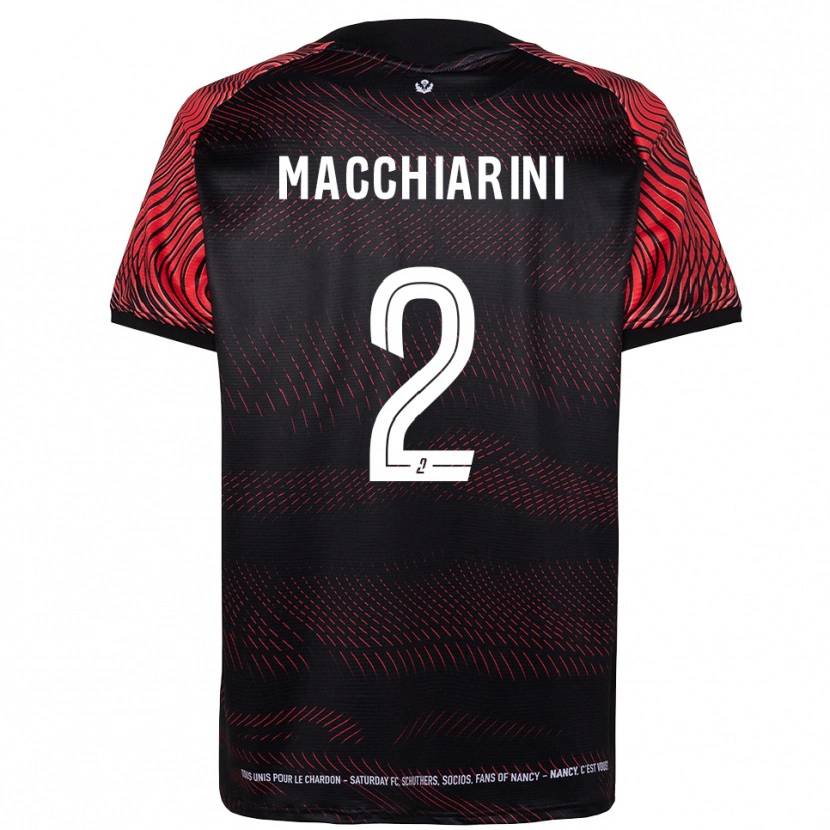 Danxen Kinder Matéo Macchiarini #2 Weiß Rot Heimtrikot Trikot 2025/26 T-Shirt Schweiz