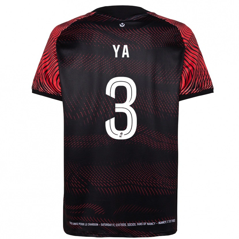 Danxen Kinder Noah Ya #3 Weiß Rot Heimtrikot Trikot 2025/26 T-Shirt Schweiz