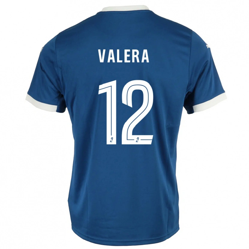 Danxen Kinder Louis Valera #12 Blau Weiß Heimtrikot Trikot 2025/26 T-Shirt Schweiz