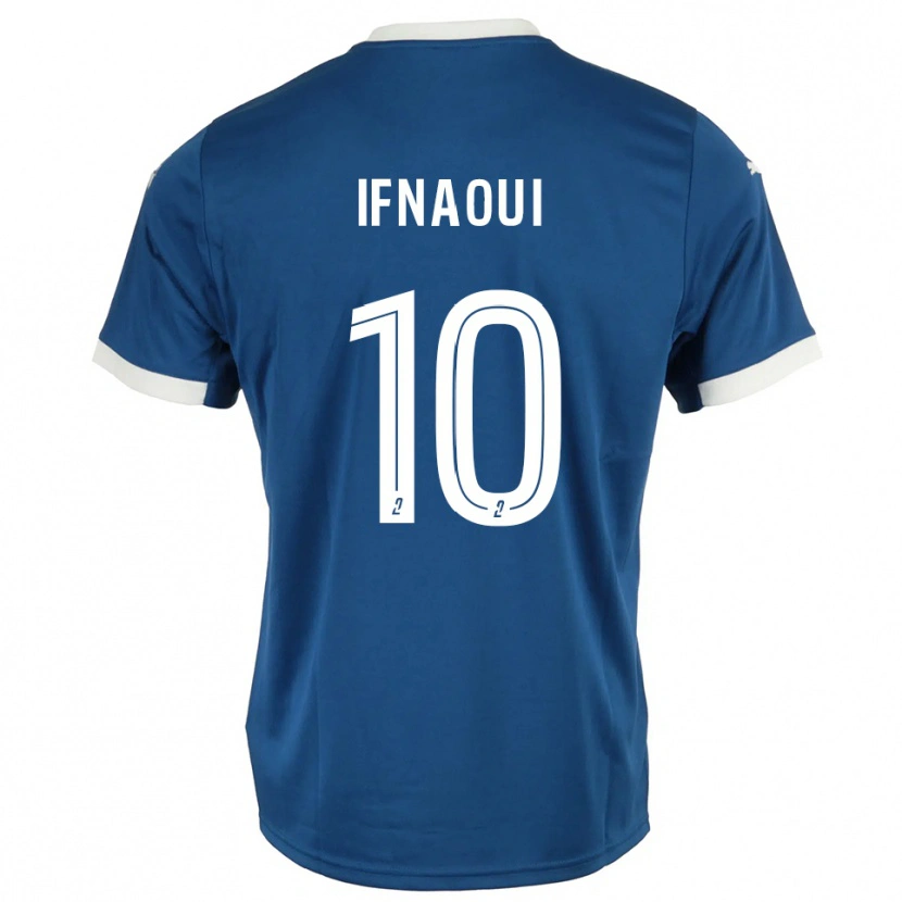 Danxen Kinder Merwan Ifnaoui #10 Blau Weiß Heimtrikot Trikot 2025/26 T-Shirt Schweiz