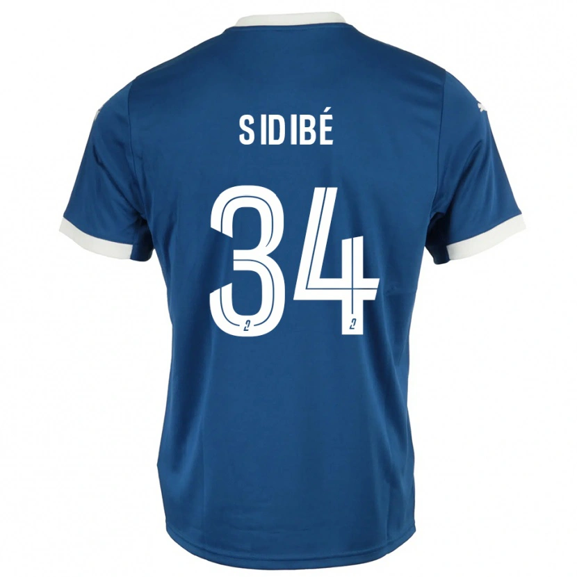 Danxen Kinder Aly Sidibé #34 Blau Weiß Heimtrikot Trikot 2025/26 T-Shirt Schweiz